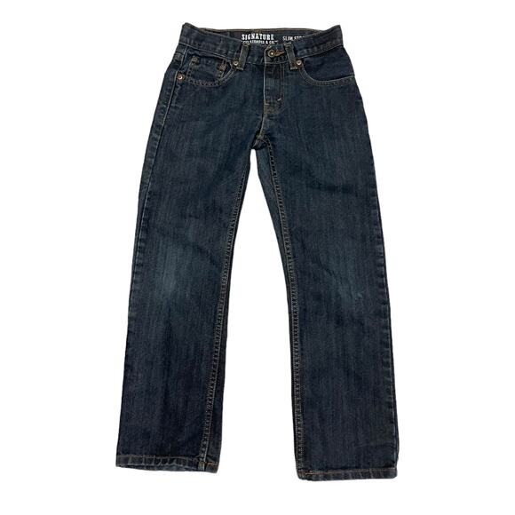 Levis Signature Boys Slim Straight Jeans Size 10 - Picture 1 of 2